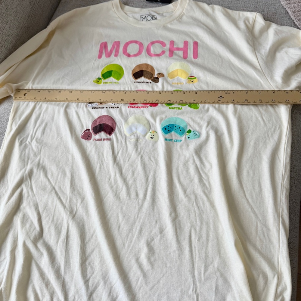 🍦 BOXLUNCH All the Mochi Kawaii Graphic Tee T-Shirt 2X XXL - Picture 8 of 11